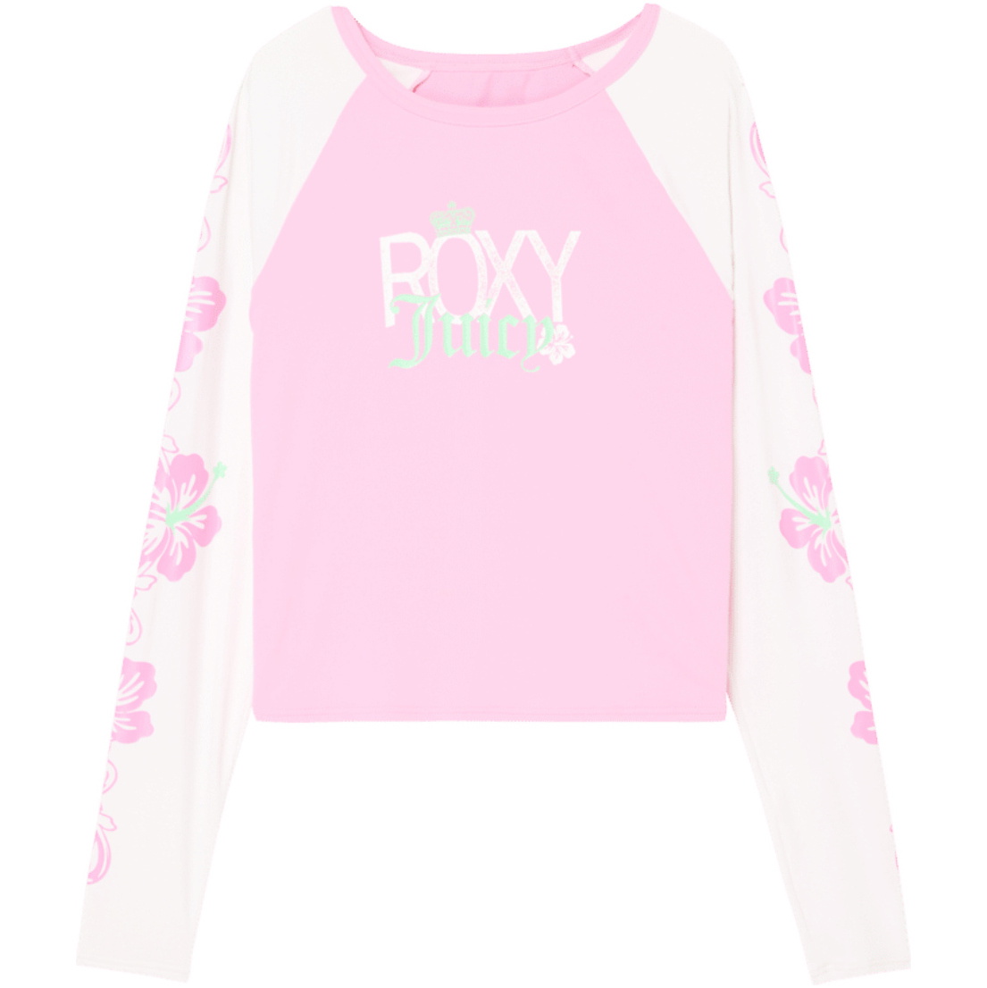 2026 Roxy Womens Roxy Juicy Long Sleeve Lycra Rash Vest ERJWR03938 - Coconut Milk